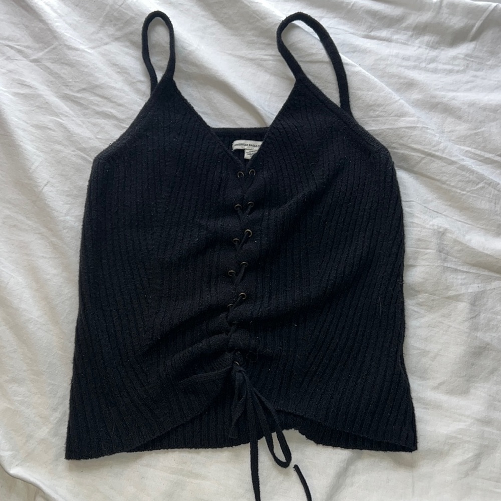 Small black going out top from American eagle